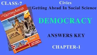 Democracy | Answer Key| Class 7 Civics Chapter 1 in English