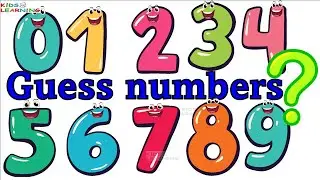Numbers quiz I Guess the numbers I Number guessing game #quiz #numberquiz #counting  #countandlearn