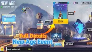 Free Fire New Age Event Full Details 🎊🎉 | Free Fire New Event | 