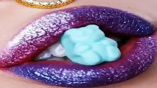 ASMR - Lipgloss & Lipstick application #5 - Relaxing Beautyland