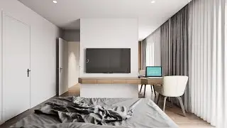 Unreal Engine Apartment Interior using EPIC GPULM. Cinematic. 4K.