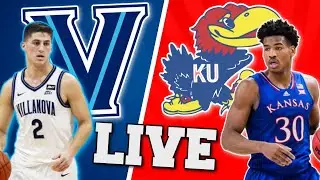 Villanova Wildcats vs Kansas Jayhawks Basketball Live Play by Play Reaction & Watch Party 2022