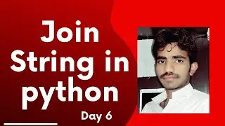 String Concatenation in python | Join string in python | Python for beginners | 