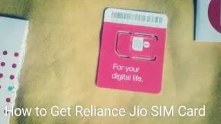 How to get reliance jio sim card
