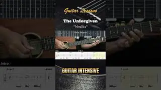The Unforgiven - Metallica | EASY Guitar Lessons TAB - Guitar Tutorial 