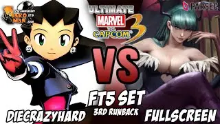UMVC3 Parsec FT5 Set (3rd Runback) -  DieCrazyHard VS FullScreen