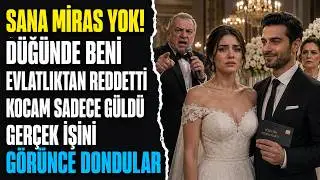 Zengin CEO Babam Düğünümden Sonra Beni Sildi — Üç Ay Sonra...