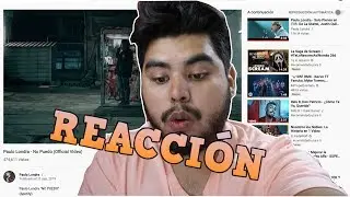 VIDEO REACCIÓN PAULO LONDRA - NO PUEDO video official