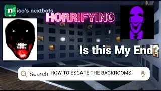 HORRIFYING Nico's Nextbots | ROBLOX gameplay |
