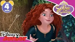 Sofia het Prinsesje | Magisch Moment: Merida helpt Sofia | Disney Junior BE