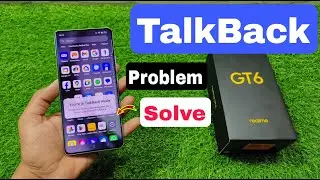 how to turn off talkback in realme gt6 | realme gt6 talkback kaise band kaise karen |