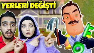 IF YOU DIE, THE PLACE OF THE ITEMS WILL CHANGE!! | Hello Neighbor Mod