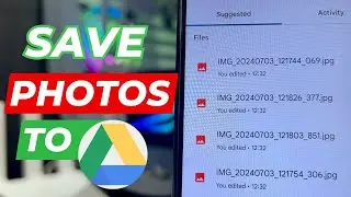 How to upload photos to Google drive from android 2024