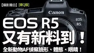 【撻Q版】Canon EOS R5又有新料到！全新...... 未完成版本！