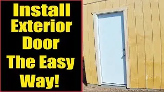 How to Install an Exterior Door in Minutes