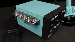 New solder station RF-H4  setting up foot switch cold air supply mode 