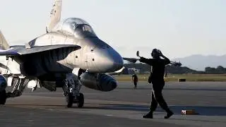 VMFA(AW)224 Fixed-Winged Aircraft Mechanic explains flight safety observation