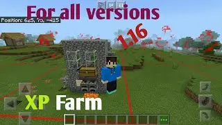 SIMPLE 1.16 XP FARM TUTORIAL in Minecraft bedrock(MCPE/Xbox/PS4/Nitendo Switch/Windows 10) Real Frag