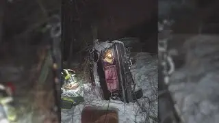 Tow operator helps save I-70 driver after 350-foot drop