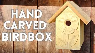 Carved Birdhouse - Make a carved birdhouse - Perfect handmade gift or present