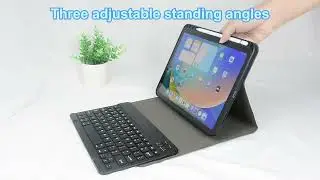 Unboxing ipad 10th 10.9 detachable keyboard cover case