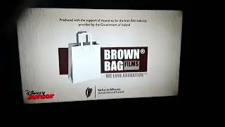 Brown Bag Films We love animation/Disney Junior Logo