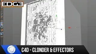Cinema 4D Tutorial -  Cloner and Effectors in C4D HD