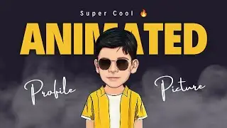 Make Super Cool ANIMATED Profile Picture on Phone🔥😎