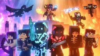 Война Песни: Эпизод 1 (Minecraft Animation Series) Русская Озвучка ✅льоха✅ русская озвучка