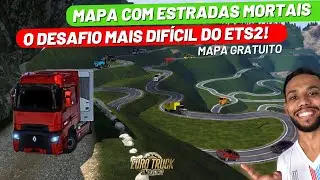 MAPA COM DESAFIOS EXTREMOS NO EURO TRUCK SIMULATOR 2 - GRATUITO MAPA PUNO PERU - PASSO a PASSO!