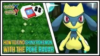 How To Find Shiny Pokemon Using The Pokeradar in Pokémon X and Y | Poké Radar Guide
