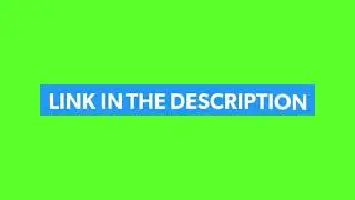 Link In Description Green Screen Animation (No Copyright) || AlightZer