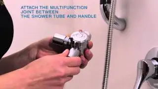 Use of My Perfect Colon with the multifunction joint for shower