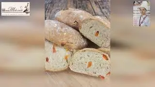 Хлеб пшеничный с болгарским перцем