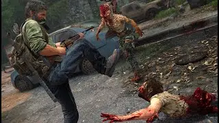 The Last of Us Part 1 PC - Brutal Infection Encounters - Combat Gameplay