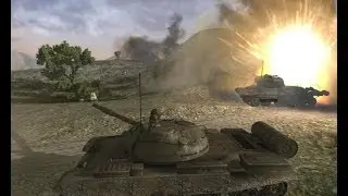 Рота Т62А разгромный счёт!!!