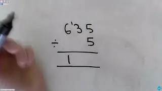 Division with the column method