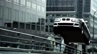 2001 BMW M5 (E39).Extreme Drive Along City Streets.(Guy Ritchie with Madonna)