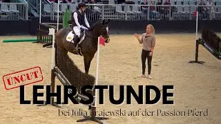 Lehrstunde (UNCUT) bei Julia Krajewski auf der Passion Pferd!