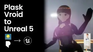 [Plask Mocap Tutorial] Plask y Vroid to Unreal 5