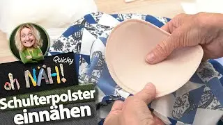 Schulterpolster korrekt einnähen - Inge Szoltysik-Sparrer - oh NÄH! Quicky