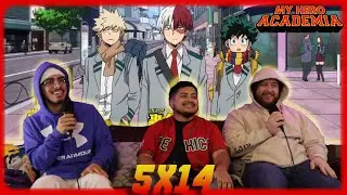 My Hero Academia - 5x13 -  Off to Endeavor's Agency! - Group Reaction