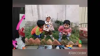 kids playing with Teddy's bear 🐻
