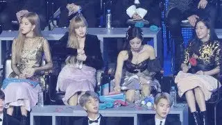 190105 블랙핑크 (BLACKPINK) 봄여름가을겨울 '브라보 마이 라이프 리액션, 물병이 잘안따지는 리사 [4K]  직캠 Fancam (골든디스크 어워즈) by Mera