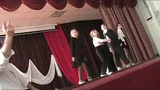 Репетиция в актовом зале Кульминация и финал