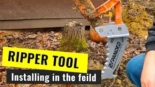 Introduction to the Kubota BX23s Ripper Attachment at the Property from BXpanded