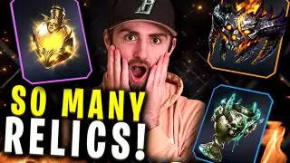 INSANE CRAFTING! I Went Relic Forging On Multiple Accounts! | Raid Shadow Legends
