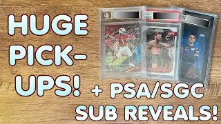 HUGE NEW PICK-UPS! PSA + SGC SUBMISSION REVEALS! KYLER, LUKA, MCGREGOR, F1 and MORE!