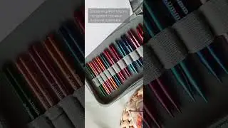 мой первый набор съемных спиц #вязаниеспицами