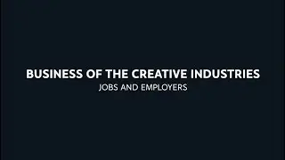 BA Business of the Creative Industries - Jobs and Employers